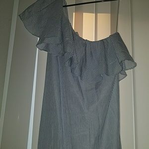 Off one shoulder dress